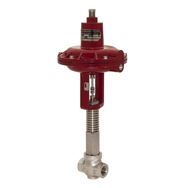 Research Control Valve Extended Fin Globe Control Valve, Type 973